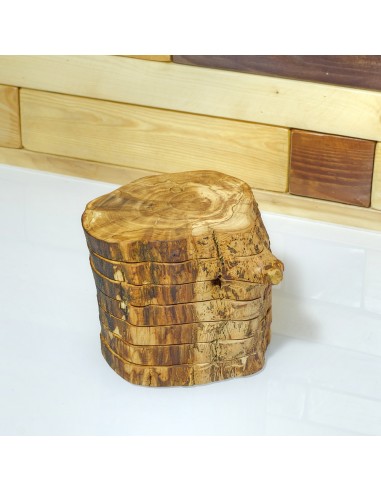 Mergaoliva slices olive wood