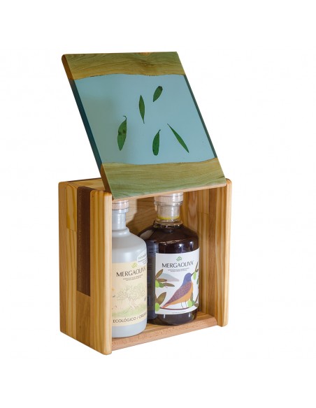 Mergaoliva olive wood case