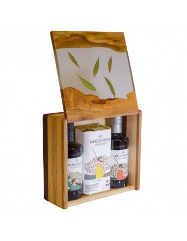 Olive wood case Mergaoliva