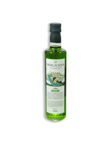 Aceite verde. Botella dórica 500ml