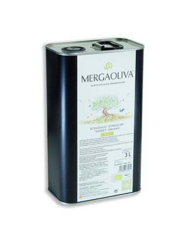 Aceite de oliva virgen extra ecológico mergaoliva