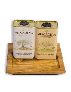 Olive wood tasting plate