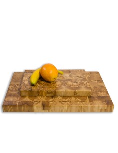 Olive wood chopping board "DADOS" for kitchen use