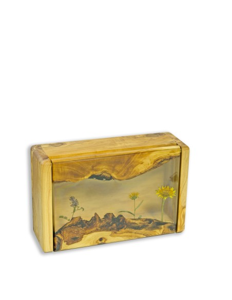 Olive tree case epoxy resin