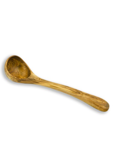 Grande cuillère à soupe de cuisine : bois d'olivier