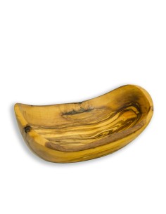Cuenco oval madera de olivo con frutas 2