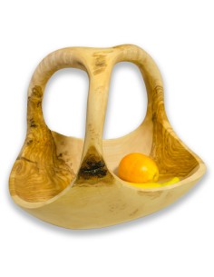 Basket with 3 handles made...