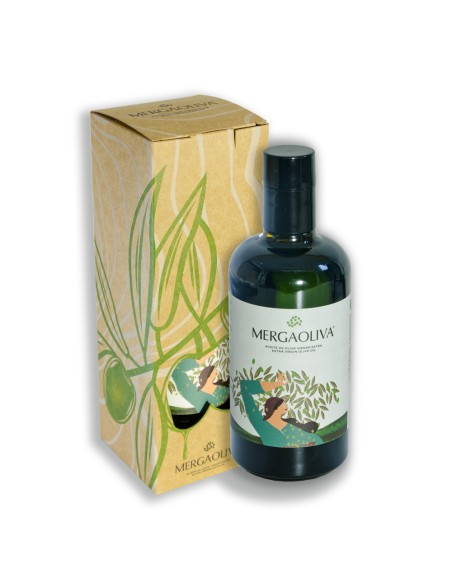 Aceite temprano mergaoliva con estuche para regalo