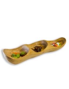 Handmade bowl made of olive wood 2