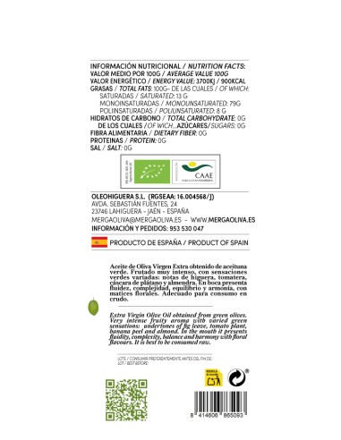 Alba EVOO: 3 litres TIN