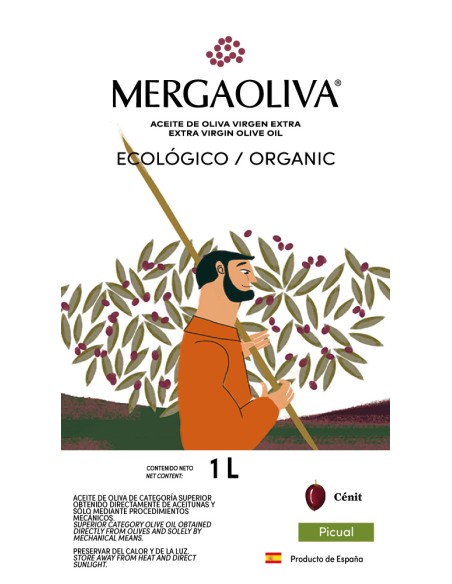 Etiqueta delantera 1 litro