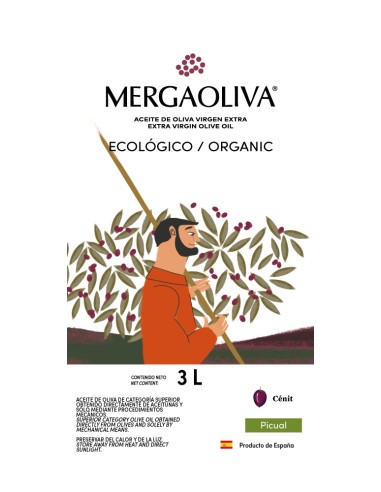 Cénit PICUAL EVOO: 3 litres TIN