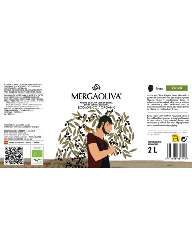 Etiqueta PET 2 litros