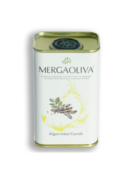 Carob-flavoured olive oil