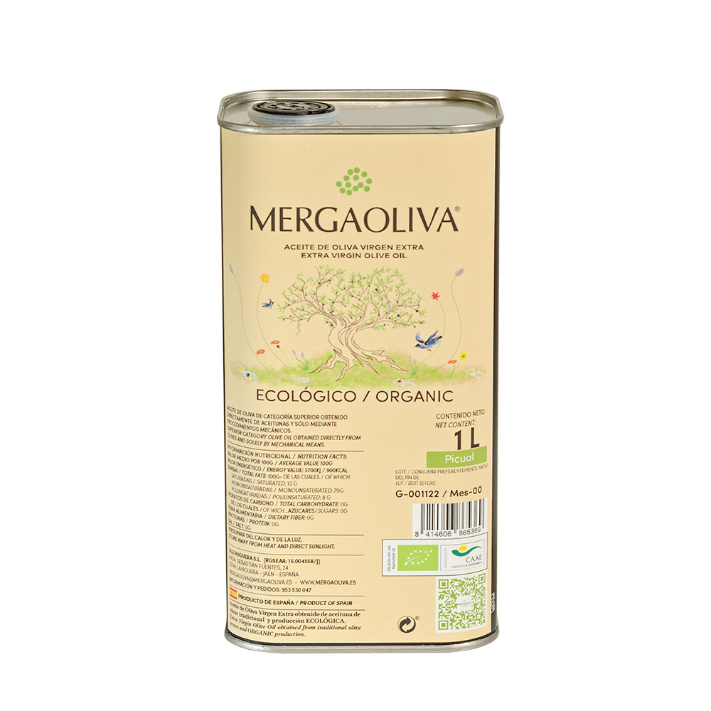 Mergaoliva AOVE ecologico 1 litro