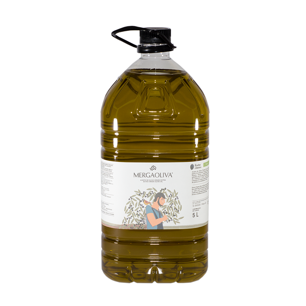 ÉREBO CLÁSICO Extra Virgin Olive Oil, PICUAL variety.