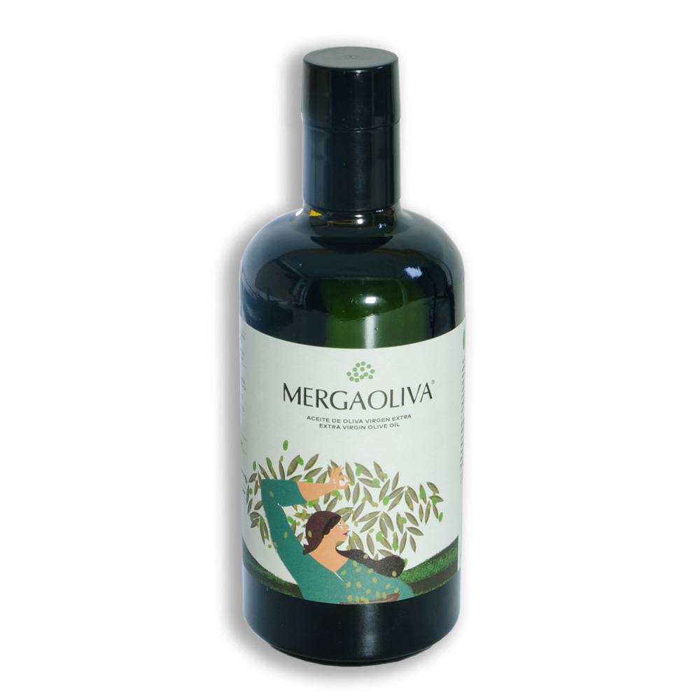 Extra virgin olive oil bottle